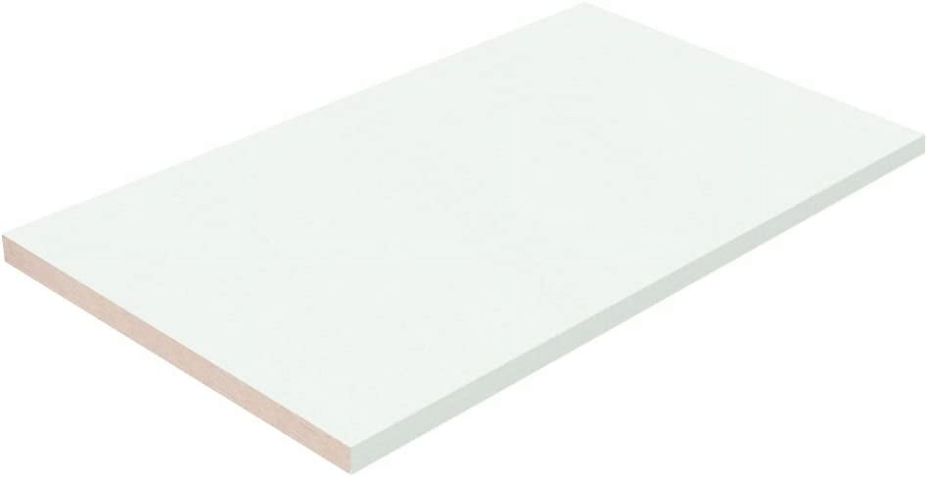 White Closet Shelves Melamine Choose Your Accurate Size (1/4, 1/2, 3/