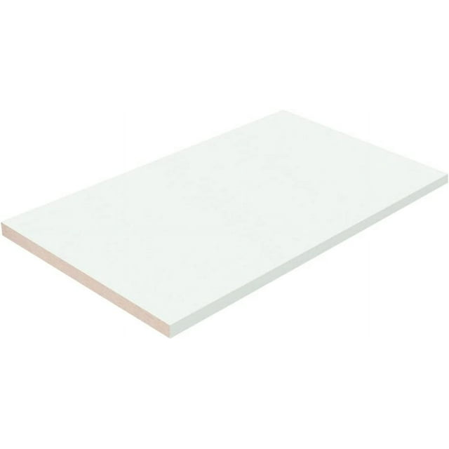 White Closet Shelves Melamine Choose Your Accurate Size (1/4, 1/2, 3/