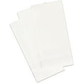 thumbnail image 1 of White Cloth Like Dinner Napkins - Linen Feel Disposable Guest Towels, Absorbent, Soft, Elegant, Bathroom Hand Towel, Party, Weddings, Napkins, Tablesetting, Receptions (140), 1 of 3