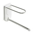 thumbnail image 1 of White Clothes Hanger Storage Rack,1X Clothes Hanger Storage Rack,Hangers Storage Stacking Racks Racks Storage Racks Wall Mount Adhesive Or Drilled Mount, 1 of 2