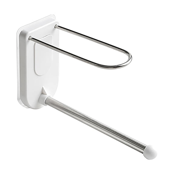 White Clothes Hanger Storage Rack,1X Clothes Hanger Storage Rack,Hangers Storage Stacking Racks Racks Storage Racks Wall Mount Adhesive Or Drilled Mount