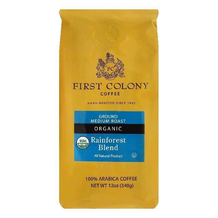 White Coffee First Colony Coffee, 12 oz