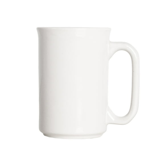 White Coffee Mugs 12 oz