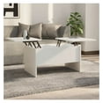 thumbnail image 1 of White Coffee Table with Storage, 31.5"x19.7"x16.7" Lift Top Coffee Table, Engineered Wood Modern Living Room Table, 1 of 9