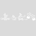 thumbnail image 1 of White Coffee Wall Sticker Coffee Cup Wall Decals Coffee Bar Wall Decor Vinyl Wall Decal Cafe Glass Door Decor PVC Wall Art for Coffee Bar Cafe Decoration Wall Sticker Vinyl Transfer, 1 of 9