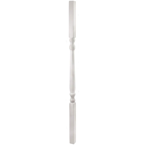 White Colonial Vinyl Railing Spindle (9 Pack) (1 1/4" Sq x 34")