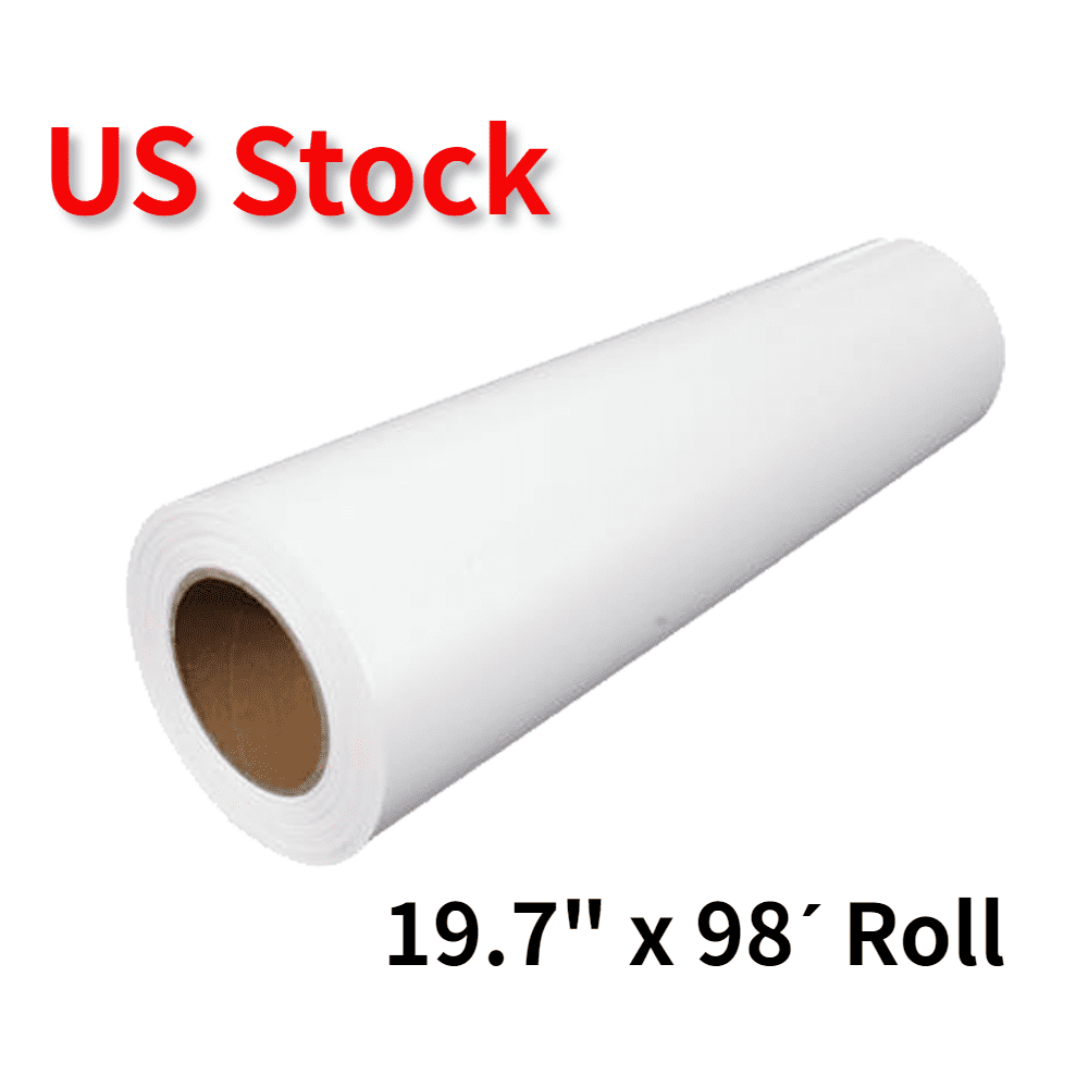 White Color Eco-Solvent Printable Heat Transfer Vinyl For Dark T-shirt ...