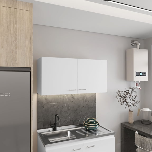 White Color Finish | Storage for Various Living Areas | Blend Well with Decor