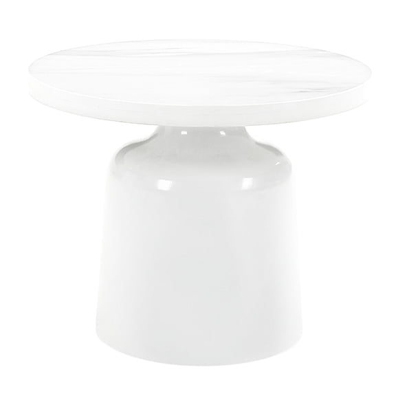 White Color Scheme / Living Room Centerpiece / Functional Decor Table