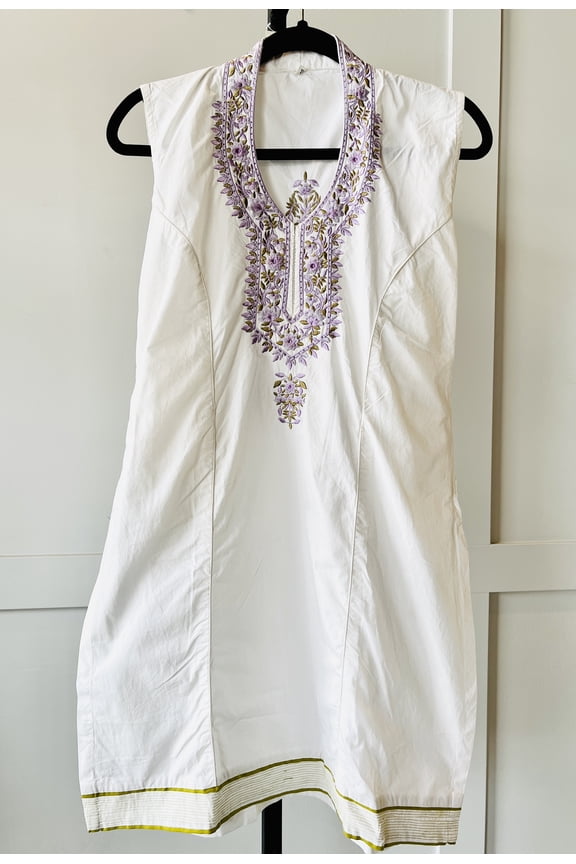 White Color Short Kurti