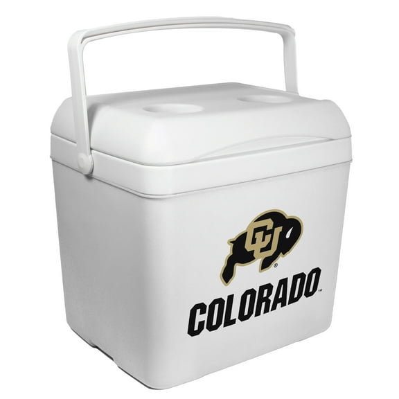 White Colorado Buffaloes 24-Can Tailgate Cooler
