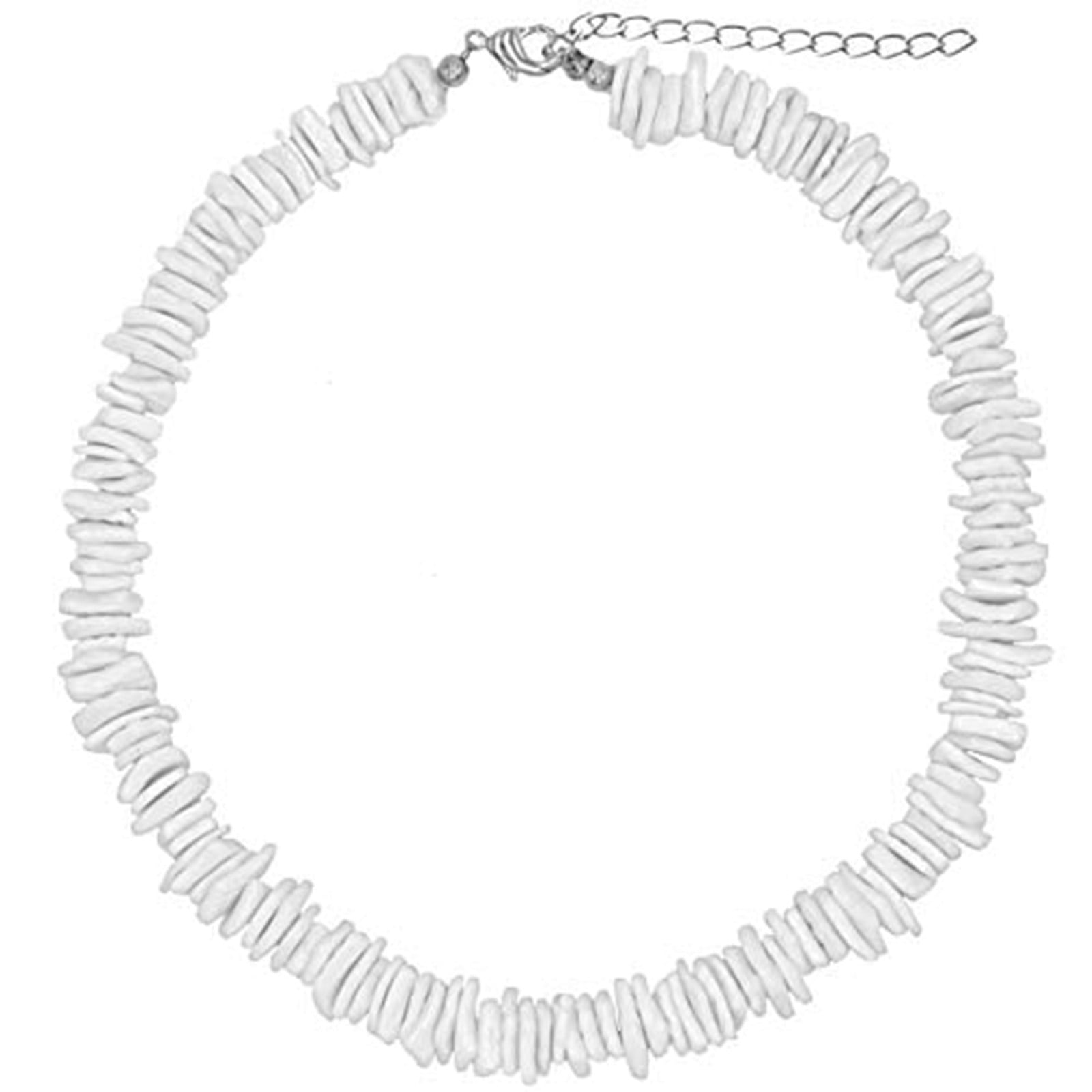 Silver Spiral Conch Pendant Necklace For Women & Men - Beachy Surfer Style Summer Trendy Jewelry