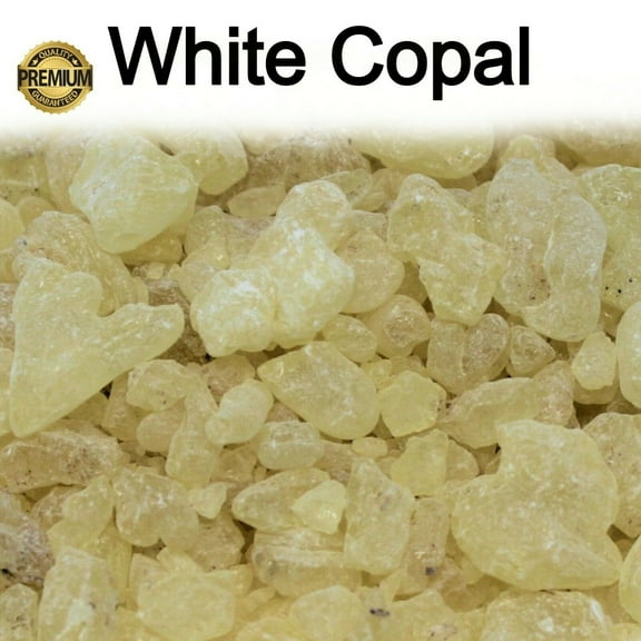 White Copal Resin 4oz- 100% Pure Natural Incense Gum Dammar Granular Rock Grade A
