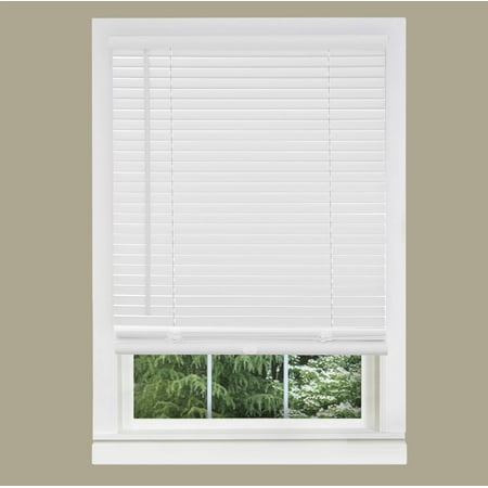 White Cordless Window Blinds 1" Slats Venetian Vinyl Mini-Blind Actual Size: 36" (Width) x 64" (Drop) price history and forecast - PowerSellerUSA VY3664WH06