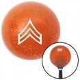 thumbnail image 1 of White Corporal Orange Metal Flake Shift Knob with M16 x 1.5 Insert Shifter Auto, 1 of 1