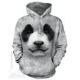 thumbnail image 1 of White Cotton Big Face Panda Awesome Animal Hoodie Cool (Large) NEW, 1 of 3