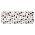 thumbnail image 1 of White Cow Black Spot Geometric Pattern Kitchen Rug Mat,Kitchen Runner Rugs Non Skid Washable,Decorative Kitchen Floor Mats for Kitchen,Sink,Laundry,17"x47.2", 1 of 7
