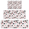 thumbnail image 1 of White Cow Black Spot Geometric Pattern Kitchen Rugs Sets Of 3,Kitchen Runner Rugs Non Skid Washable,Decorative Kitchen Floor Mats for Kitchen,Sink,Laundry,17"x30"+ 17"x47" + 17"x59", 1 of 6
