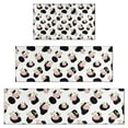 thumbnail image 1 of White Cow Black Spot Pattern Kitchen Rugs Sets Of 3,Kitchen Runner Rugs Non Skid Washable,Decorative Kitchen Floor Mats for Kitchen,Sink,Laundry,17"x30"+ 17"x47" + 17"x59", 1 of 6