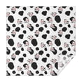thumbnail image 1 of White Cow Black Spot Pattern Square Tablecloth,Waterproof Square Table Cover,Wipeable Spillproof Washable Table Cover for Home Kitchen Party Decor 52"x52"(132x132cm), 1 of 6