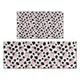 thumbnail image 1 of White Cow Bow Pattern Kitchen Rugs Sets Of 2,Anti Fatigue Kitchen Mat Rugs Non Slip Washable,Decorative Kitchen Floor Mats for Kitchen,Sink,Laundry,17"x30"+17"x47", 1 of 7