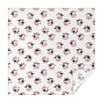 thumbnail image 1 of White Cow Bow Pattern Square Tablecloth,Waterproof Square Table Cover,Wipeable Spillproof Washable Table Cover for Home Kitchen Party Decor 42"X42"(107x107cm), 1 of 6