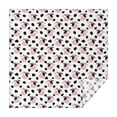 thumbnail image 1 of White Cow Bow Pattern Square Tablecloth,Waterproof Square Table Cover,Wipeable Spillproof Washable Table Cover for Home Kitchen Party Decor 42"X42"(107x107cm), 1 of 6