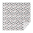 thumbnail image 1 of White Cow Cloud Pattern Square Tablecloth,Waterproof Square Table Cover,Wipeable Spillproof Washable Table Cover for Home Kitchen Party Decor 42"X42"(107x107cm), 1 of 6