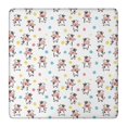 thumbnail image 1 of White Cow Colorful Pattern Square Fitted Tablecloth with Elastic Edge,Square Table Cover,Washable Elastic Table Cover for Home Kitchen Party Decor 36"x36", 1 of 6