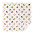 thumbnail image 1 of White Cow Crown Pattern Square Tablecloth,Waterproof Square Table Cover,Wipeable Spillproof Washable Table Cover for Home Kitchen Party Decor 42"X42"(107x107cm), 1 of 6