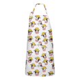thumbnail image 1 of White Cow Engineer Pattern Apron-Garden Aprons for Women with Pockets-Cotton Linen Waterproof Kitchen Cooking Gardening Aprons Adjustable for Kitchen,Cooking,BBQ and Salon 33x27 Inch, 1 of 7
