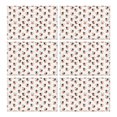 thumbnail image 1 of White Cow Face Pattern Summer Placemats Table Placemats Set Of 6-Linen Kitchen Washable Placemats Table Mats 11.8"x17.7" Non-Slip Heat Resistant, 1 of 5