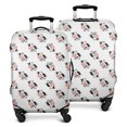 thumbnail image 1 of White Cow Flip Pattern Luggage Cover Fashion Suitcase Cover Baggage Covers Fit 25-28 Inch Luggage (Go Travel), 1 of 5