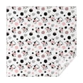 thumbnail image 1 of White Cow Geometric Pattern Square Tablecloth,Waterproof Square Table Cover,Wipeable Spillproof Washable Table Cover for Home Kitchen Party Decor 42"X42"(107x107cm), 1 of 6