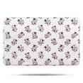 thumbnail image 1 of White Cow Happy Pattern Bathroom Rugs Mat,Non Slip Microfiber Bathroom Rug,Rubber Backing,Soft Bathroom Mats for Bathroom Floor,Tub and Shower,17x27in(43x68cm), 1 of 5