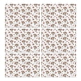 thumbnail image 1 of White Cow Hat Flower Pattern Summer Placemats Table Placemats Set Of 6-Linen Kitchen Washable Placemats Table Mats 11.8"x17.7" Non-Slip Heat Resistant, 1 of 5