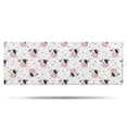 thumbnail image 1 of White Cow Head Dot Pattern Bathroom Rugs Mat,Non Slip Microfiber Bathroom Rug,Rubber Backing,Soft Bathroom Mats for Bathroom Floor,Tub and Shower,47x17in(120x43cm), 1 of 5