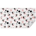 thumbnail image 1 of White Cow Head Dot Pattern Rectangle Tablecloth 60"x102",Waterproof Polyester Rectangle Table Cloth, Wipeable Spillproof Polyester Tablecloth for Dining, Camping, Indoor and Outdoor, 1 of 6