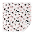 thumbnail image 1 of White Cow Head Dot Pattern Square Tablecloth,Waterproof Square Table Cover,Wipeable Spillproof Washable Table Cover for Home Kitchen Party Decor 52"x52"(132x132cm), 1 of 1