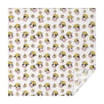 thumbnail image 1 of White Cow Head Hat Pattern Square Tablecloth,Waterproof Square Table Cover,Wipeable Spillproof Washable Table Cover for Home Kitchen Party Decor 42"X42"(107x107cm), 1 of 6