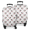 thumbnail image 1 of White Cow Head Pattern Luggage Cover Fashion Suitcase Cover Baggage Covers Fit 25-28 Inch Luggage (Go Travel), 1 of 5