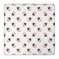 thumbnail image 1 of White Cow Head Pattern Square Fitted Tablecloth with Elastic Edge,Square Table Cover,Washable Elastic Table Cover for Home Kitchen Party Decor 36"x36", 1 of 6