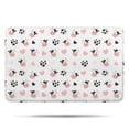 thumbnail image 1 of White Cow Heart Pattern Bathroom Rugs Mat,Non Slip Microfiber Bathroom Rug,Rubber Backing,Soft Bathroom Mats for Bathroom Floor,Tub and Shower,17x27in(43x68cm), 1 of 5
