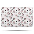 thumbnail image 1 of White Cow Heart Pattern Bathroom Rugs Mat,Non Slip Microfiber Bathroom Rug,Rubber Backing,Soft Bathroom Mats for Bathroom Floor,Tub and Shower,20x32in(50x80cm), 1 of 5