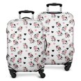 thumbnail image 1 of White Cow Heart Pattern Luggage Cover Fashion Suitcase Cover Baggage Covers Fit 25-28 Inch Luggage (Go Travel), 1 of 5