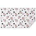 thumbnail image 1 of White Cow Heart Pattern Rectangle Tablecloth 60"x102",Waterproof Polyester Rectangle Table Cloth, Wipeable Spillproof Polyester Tablecloth for Dining, Camping, Indoor and Outdoor, 1 of 6