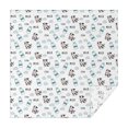 thumbnail image 1 of White Cow Milk Cloud Pattern Square Tablecloth,Waterproof Square Table Cover,Wipeable Spillproof Washable Table Cover for Home Kitchen Party Decor 60"x60"(152x152cm), 1 of 6