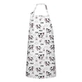 thumbnail image 1 of White Cow Milk Cow Pattern Apron-Garden Aprons for Women with Pockets-Cotton Linen Waterproof Kitchen Cooking Gardening Aprons Adjustable for Kitchen,Cooking,BBQ and Salon 33x27 Inch, 1 of 7