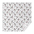 thumbnail image 1 of White Cow Milk Moo Pattern Square Tablecloth,Waterproof Square Table Cover,Wipeable Spillproof Washable Table Cover for Home Kitchen Party Decor 52"x52"(132x132cm), 1 of 6