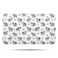 thumbnail image 1 of White Cow Milk Pattern Bathroom Rugs Mat,Non Slip Microfiber Bathroom Rug,Rubber Backing,Soft Bathroom Mats for Bathroom Floor,Tub and Shower,17x30in(43x75cm), 1 of 5